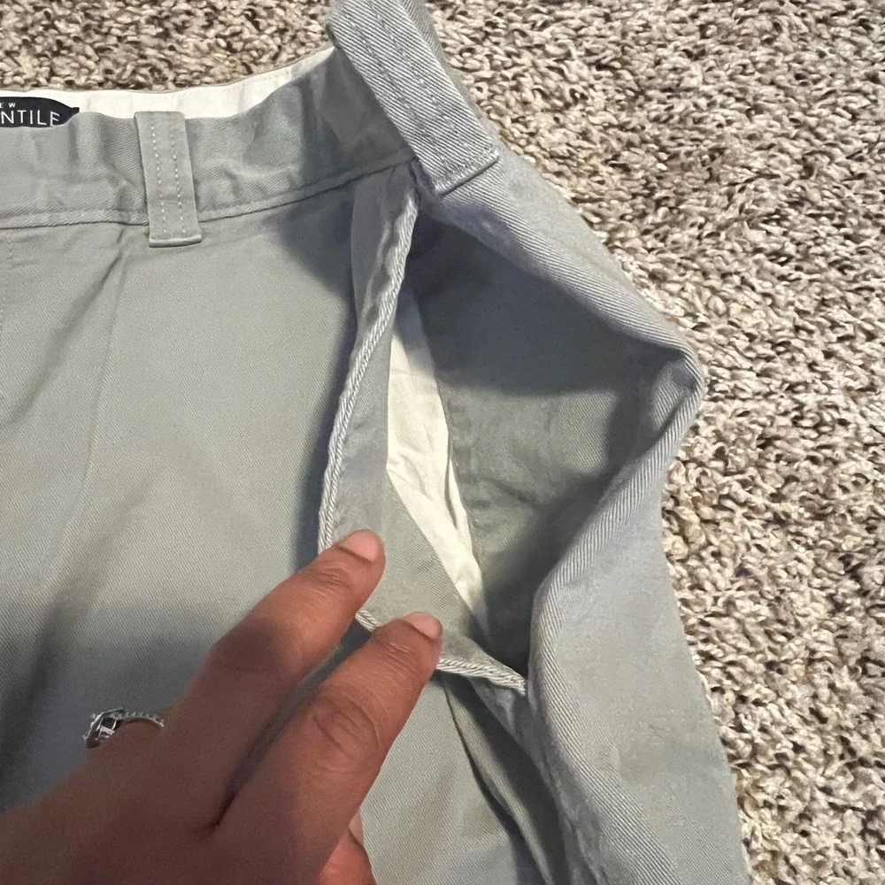 J. Crew Mercantile Flex‎ Shorts Gray Chino Casual Size 38